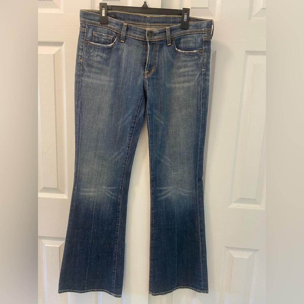 Citizens of Humanity | Ingrid #002 Low Waist Flair Jeans | Authentic Y2K | 32 - Picture 3 of 14